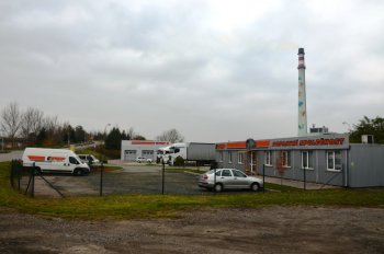 Sídlo firmy PKP - pohled z boku